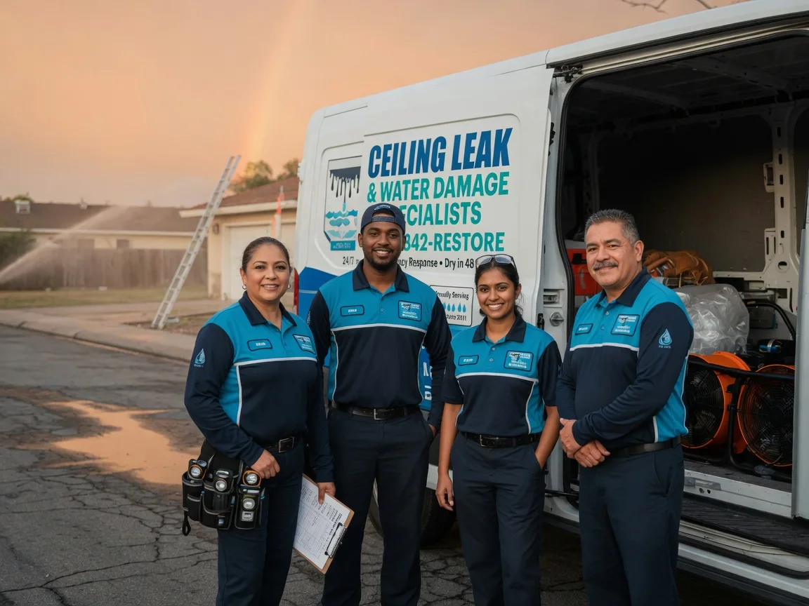Ceiling Leak Cleanup company in Norwalk, OH