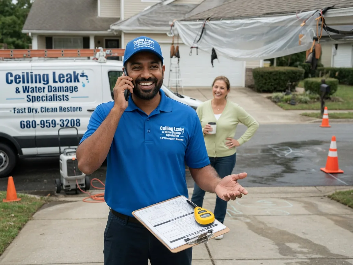 Ceiling Leak Cleanup Norwalk, OH FAQs